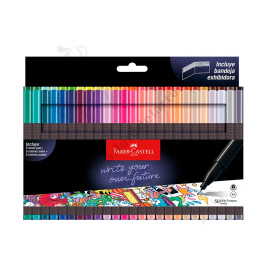 MARCADORES X50 GRIP FINEPEN FABER CASTELL