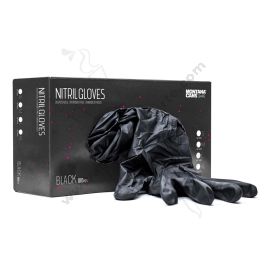 GUANTES DE NITRIL GLOVES BLACK MONTANA CAJA X100