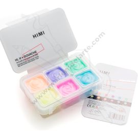 SET DE GOUACHES GLOW IN THE DARK HIMI X6 23 ML