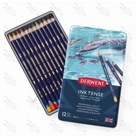 LÁPICES DE COLORES DERWENT INKTENSE X 12