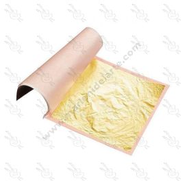 LÁMINAS DORADAS ITALIANAS 22KT 8X8CM