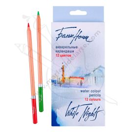 SET DE 12 LÁPICES DE COLORES WHITE NIGHTS