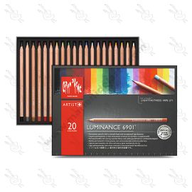 LÁPICES DE COLOR LUMINANCE 6901 CARAND'ACHE X20