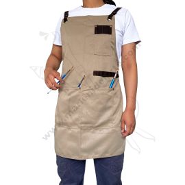 MANDIL PARA PINTOR TIPO 1 - BEIGE