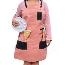MANDIL PARA PINTOR TIPO 1 - ROSA