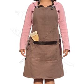 MANDIL PARA PINTOR TIPO 2 - MARRÓN 2