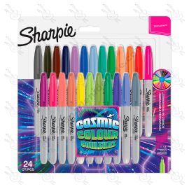 MARCADORES SHARPIE COLORES CÓSMICOS - 24 UND