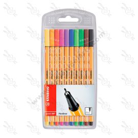 MARCADORES STABILO POINT 88 - 10 UND