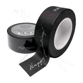 CINTA MASKING TAPE NEGRA HAHNEMÜHLE 20mm X 20m (UNIDAD)