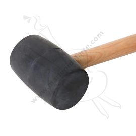 MARTILLO DE HULE NEGRO 16 ONZ.
