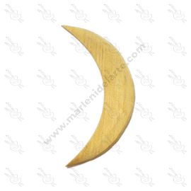 MEDIA LUNA DE MADERA PARA ESCULTURA