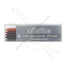 CRETACOLOR ARTIST MINAS SURTIDAS 5.6 mm X6