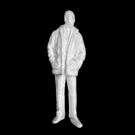 MONIGOTE BLANCO ESCALA DE 1:20 - HOMBRE