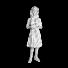 MONIGOTE BLANCO ESCALA DE 1:20 - MUJER