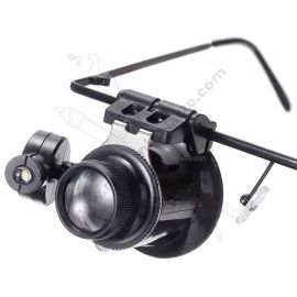 LENTES LUPA CON LUZ LED PARA REPARACIÓN VISION X20