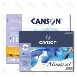 BLOCK CANSON MONTVAL EMPASTADO 300GRS