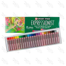 ESTUCHE DE 25 TIZAS OLEO PASTEL EXPRESSIONIST SAKURA
