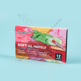 SET DE ÓLEO PASTEL X 12 GIORGIONE