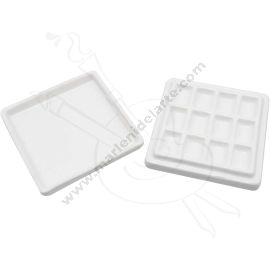 PALETA DE CERAMICA CON TAPA x12 AGUJEROS