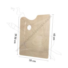 PALETA RECTANGULAR DE MADERA MEDIANA