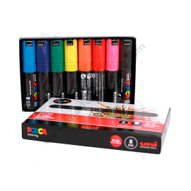 ESTUCHE DE MARCADORES POSCA PC-7M X8