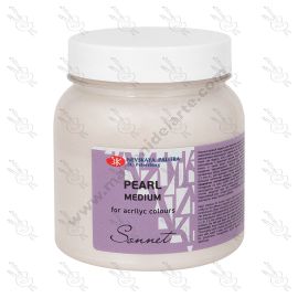 MEDIUM ACRILICO EFECTO PERLADO SONNET POTE 220ML