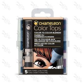 SET DE BLENDERS CHAMELEON DE COLOR TOP TONOS PIEL X5