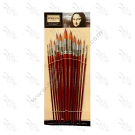 SET DE 13 PINCELES REDONDOS BOMEGA