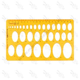 PLANTILLA ELIPSES JINSIHOU 4362