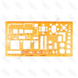 PLANTILLA INMOVILIARIO ESCALA 1:100 - 1:50 JINSIHOU 4370