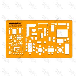PLANTILLA MUEBLES ESCALA 1:100 - 1:50 PLANTEC 12129
