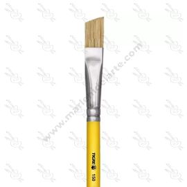 PINCELES TIGRE CERDA BLANCA ANGULAR 150