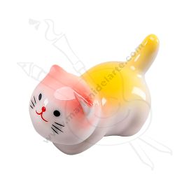 POSA PINCEL DE PORCELANA DE GATO 12
