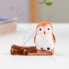 POSA PINCEL DE PORCELANA BUHO