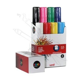 ESTUCHE DE MARCADORES POSCA PUNTA 17K X8