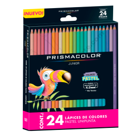 LAPICES DE COLORES X24 PASTEL PRISMACOLOR JUNIOR