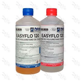 RESINA DE POLIURETANO A+B EASYFLO 120 SILIKA - 2 PIEZAS