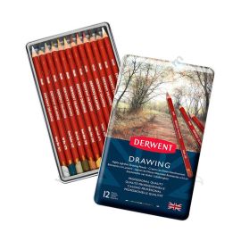 LÁPICES DE COLORES DRAWING DERWENT X12