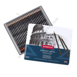 LÁPICES GRAFITO DERWENT X24