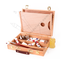 MALETÍN DE MADERA SINOART