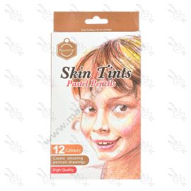 LAPICES PASTEL TONOS PIEL X12 UND KEEPSMILING