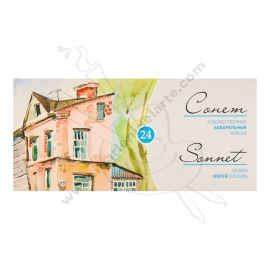 SET DE ACUARELA SONNET 24 PASTILLAS