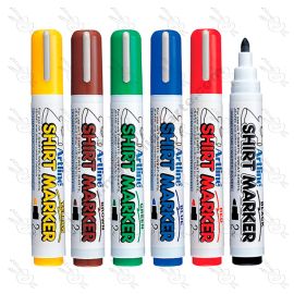 MARCADORES TEXTILES ARTLINE COLORES PRIMARIOS