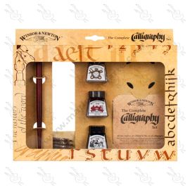 TINTA PARA CALIGRAFÍA COLLECTION W&N SET x 3 UND + ACCESORIOS