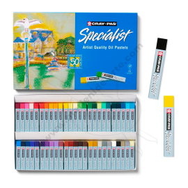 ESTUCHE DE 50 TIZAS OLEO PASTEL SPECIALIST SAKURA