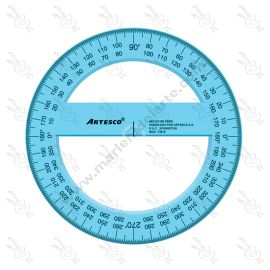 TRANSPORTADOR 360° ARTESCO 20CM