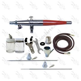 KIT DE AERÓGRAFO DE DOBLE ACCIÓN PROFESIONAL PAASCHE VLS-3AS