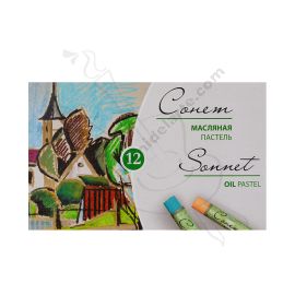 ESTUCHE DE 12 TIZAS OLEO PASTEL SONNET