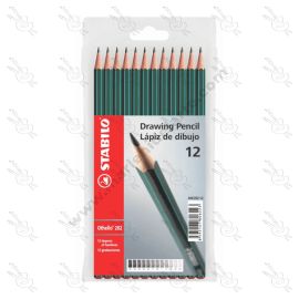 SET DE LÁPICES OTHELLO STABILO X12 (8B-4H)