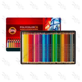 LÁPICES DE COLOR POLYCOLOR X36 KOH-I-NOOR